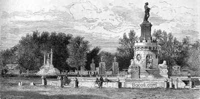 fuente de San Antonio de Aranjuez. (Dore)